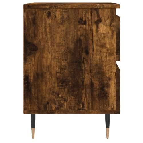 Noćni ormarići 2 kom boja hrasta 40x35x50 cm konstruirano drvo - Dimljeni hrast 2 Cijena