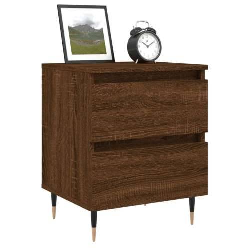 Noćni ormarić smeđa boja hrasta 40x35x50 cm konstruirano drvo - Smeđi hrast 1 Cijena