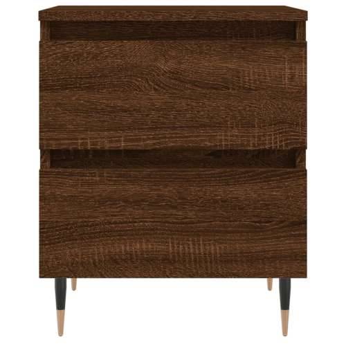 Noćni ormarići 2 kom boja hrasta 40x35x50 cm konstruirano drvo - Smeđi hrast 2 Cijena