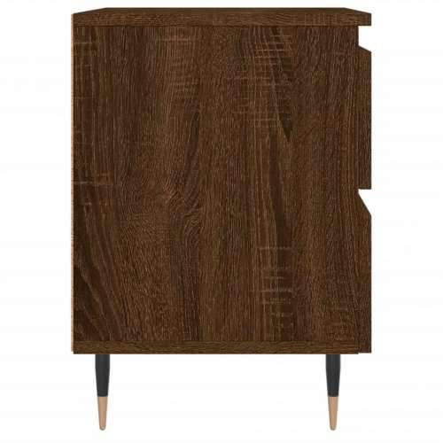 Noćni ormarići 2 kom boja hrasta 40x35x50 cm konstruirano drvo - Smeđi hrast 2 Cijena