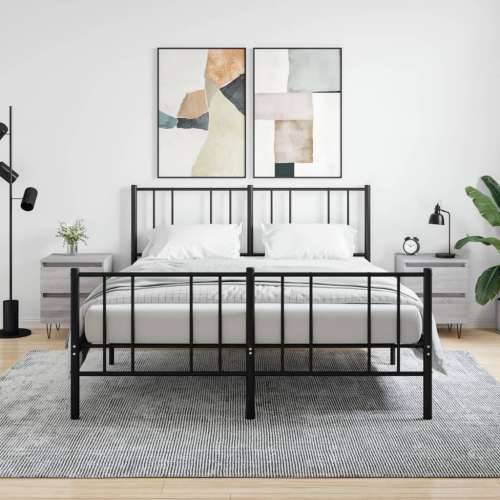 Noćni ormarići 2 kom boja hrasta 40x35x50 cm konstruirano drvo - Sivi hrast sonoma 2 Cijena