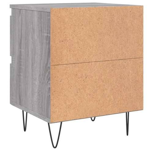 Noćni ormarići 2 kom boja hrasta 40x35x50 cm konstruirano drvo - Sivi hrast sonoma 2 Cijena