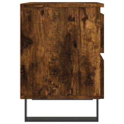 Noćni ormarići 2 kom boja hrasta 40x35x50 cm konstruirano drvo - Dimljeni hrast 2 Cijena