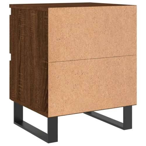 Noćni ormarići 2 kom boja hrasta 40x35x50 cm konstruirano drvo - Smeđi hrast 2 Cijena