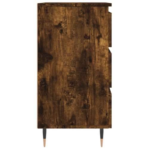 Noćni ormarić boja hrasta 40 x 35 x 69 cm od konstruiranog drva - Dimljeni hrast 1 Cijena