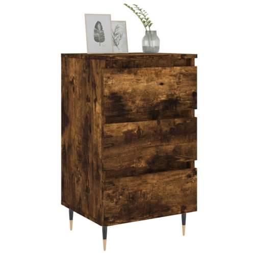 Noćni ormarići 2 kom boja hrasta 40x35x69 cm konstruirano drvo - Dimljeni hrast 2 Cijena
