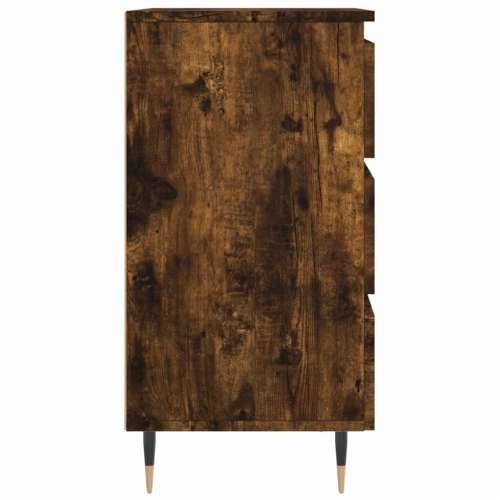 Noćni ormarići 2 kom boja hrasta 40x35x69 cm konstruirano drvo - Dimljeni hrast 2 Cijena