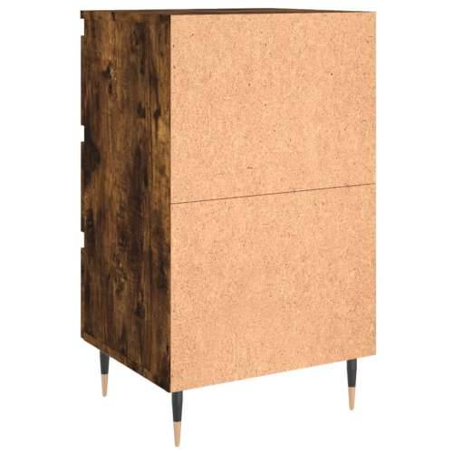Noćni ormarići 2 kom boja hrasta 40x35x69 cm konstruirano drvo - Dimljeni hrast 2 Cijena