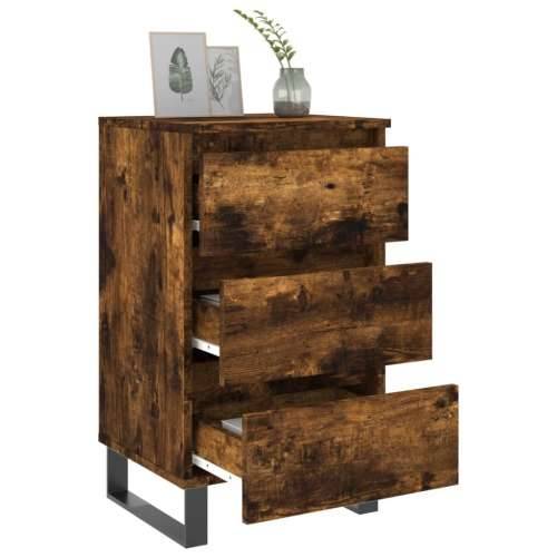 Noćni ormarići 2 kom boja hrasta 40x35x69 cm konstruirano drvo - Dimljeni hrast 2 Cijena