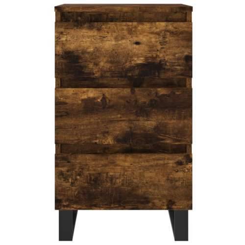 Noćni ormarići 2 kom boja hrasta 40x35x69 cm konstruirano drvo - Dimljeni hrast 2 Cijena