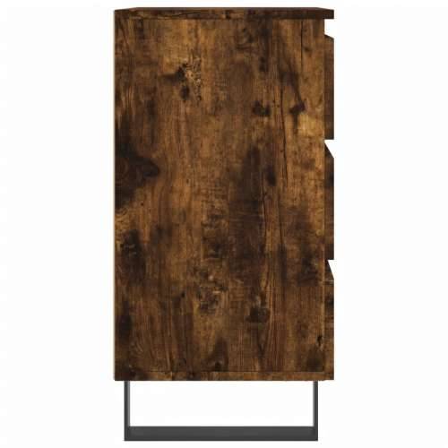 Noćni ormarići 2 kom boja hrasta 40x35x69 cm konstruirano drvo - Dimljeni hrast 2 Cijena