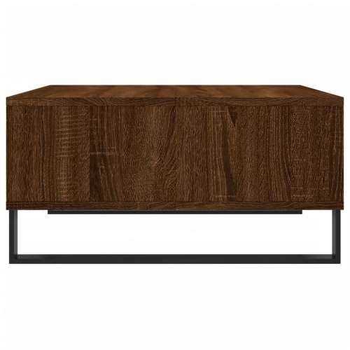 Stolić za kavu smeđa boja hrasta 60x60x30 cm konstruirano drvo - Smeđi hrast 1 Cijena