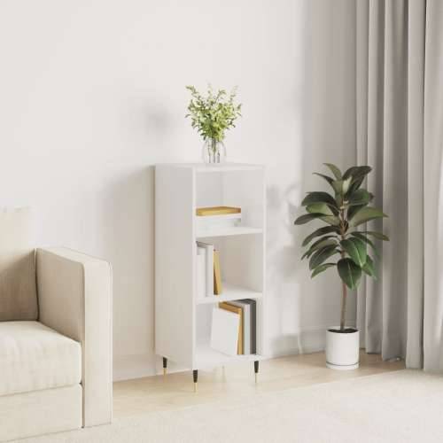 Komoda sjajna bijela 34,5 x 32,5 x 90 cm od konstruiranog drva - Visoko sjajno bijela 1 Cijena