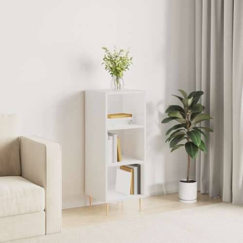 Komoda sjajna bijela 34,5 x 32,5 x 90 cm od konstruiranog drva - Visoko sjajno bijela 1 Cijena