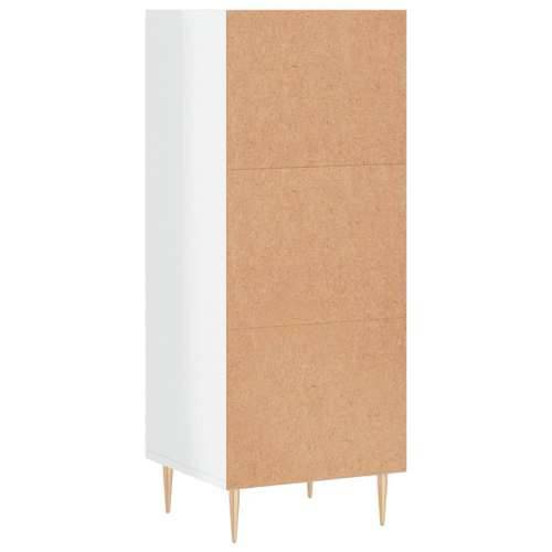 Komoda sjajna bijela 34,5 x 32,5 x 90 cm od konstruiranog drva - Visoko sjajno bijela 1 Cijena