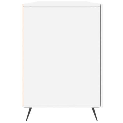 Radni stol bijeli 140 x 50 x 75 cm od konstruiranog drva - Bijela Cijena