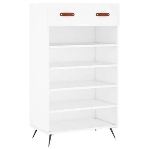 Ormarić za cipele bijeli 60 x 35 x 105 cm od konstruiranog drva - Bijela 1 Cijena