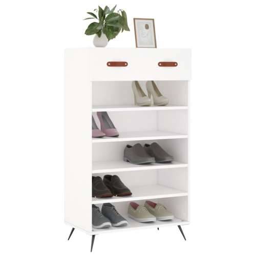 Ormarić za cipele bijeli 60 x 35 x 105 cm od konstruiranog drva - Bijela 1 Cijena
