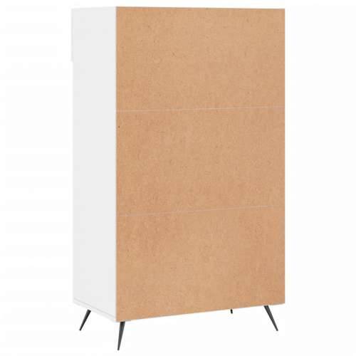 Ormarić za cipele sjajni bijeli 60x35x105 cm konstruirano drvo - Visoko sjajno bijela 1 Cijena