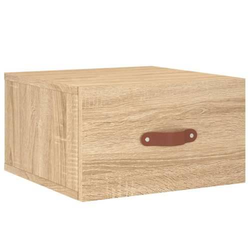 Zidni noćni ormarić boja hrasta sonome 35x35x20 cm - sonoma hrast 1 Cijena
