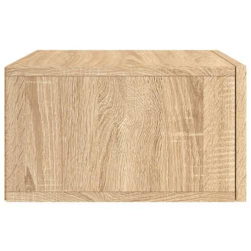Zidni noćni ormarić boja hrasta sonome 35x35x20 cm - sonoma hrast 1 Cijena
