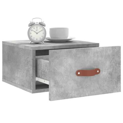 Zidni noćni ormarić Siva betona 35 x 35 x 20 cm - Beton siva 1 Cijena