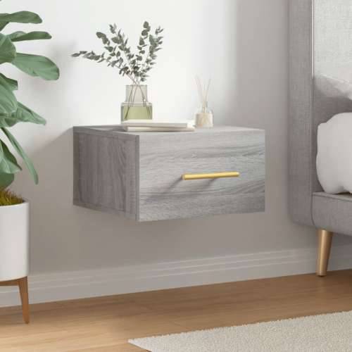 Zidni noćni ormarić boja sivog hrasta sonome 35 x 35 x 20 cm - Sivi hrast sonoma 1 Cijena