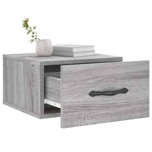 Zidni noćni ormarić boja sivog hrasta sonome 35 x 35 x 20 cm - Sivi hrast sonoma 1 Cijena