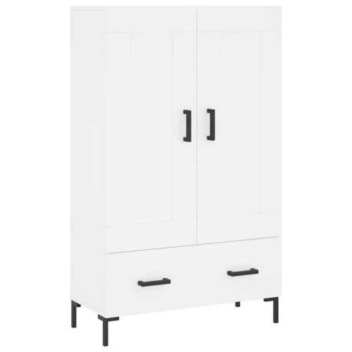 Visoka komoda bijela 69,5 x 31 x 115 cm od konstruiranog drva - Bijela 1 Cijena