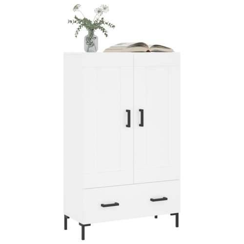 Visoka komoda bijela 69,5 x 31 x 115 cm od konstruiranog drva - Bijela 1 Cijena