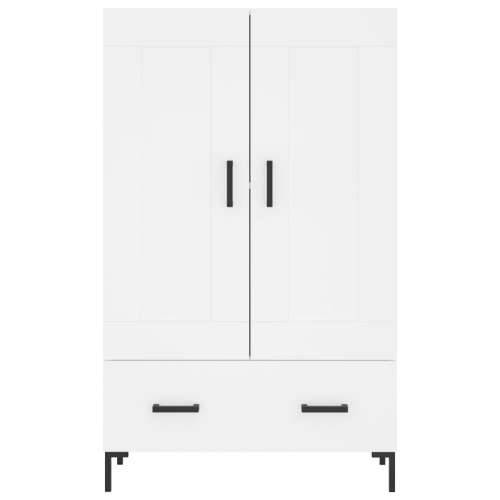 Visoka komoda bijela 69,5 x 31 x 115 cm od konstruiranog drva - Bijela 1 Cijena