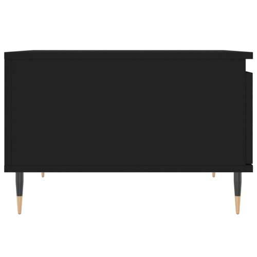 Stolić za kavu crni 55 x 55 x 36,5 cm od konstruiranog drva - Crna 1 Cijena