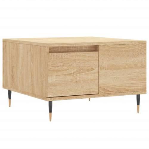 Stolić za kavu boja hrasta 55x55x36,5 cm konstruirano drvo - sonoma hrast 1 Cijena
