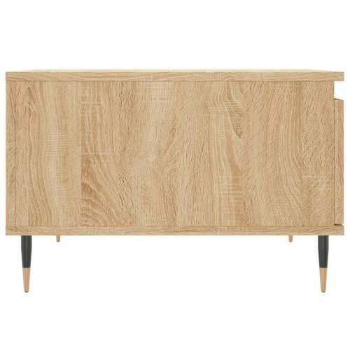 Stolić za kavu boja hrasta 55x55x36,5 cm konstruirano drvo - sonoma hrast 1 Cijena