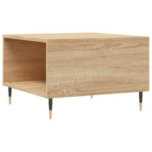 Stolić za kavu boja hrasta 55x55x36,5 cm konstruirano drvo - sonoma hrast 1 Cijena