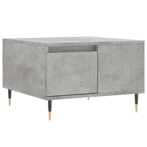 Stolić za kavu boja betona 55x55x36,5 cm konstruirano drvo - Beton siva 1 Cijena