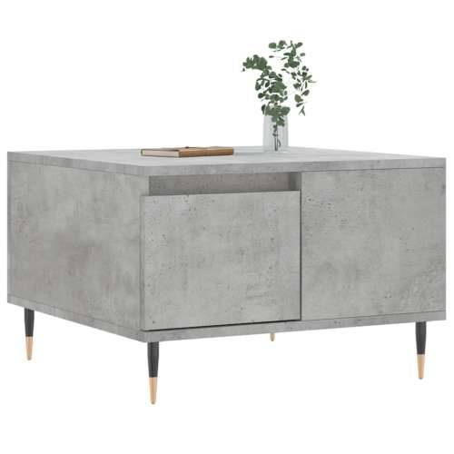 Stolić za kavu boja betona 55x55x36,5 cm konstruirano drvo - Beton siva 1 Cijena