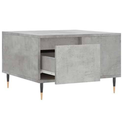 Stolić za kavu boja betona 55x55x36,5 cm konstruirano drvo - Beton siva 1 Cijena