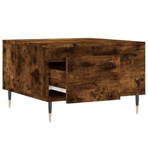 Stolić za kavu boja hrasta 55 x 55 x 36,5 cm konstruirano drvo - Dimljeni hrast 1 Cijena