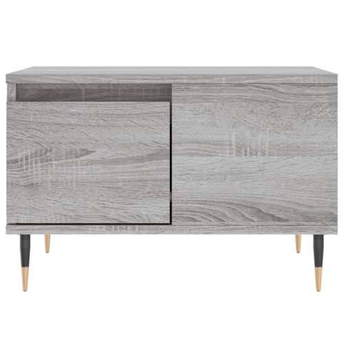 Stolić za kavu siva boja hrasta 55x55x36,5 cm konstruirano drvo - Sivi hrast sonoma 1 Cijena