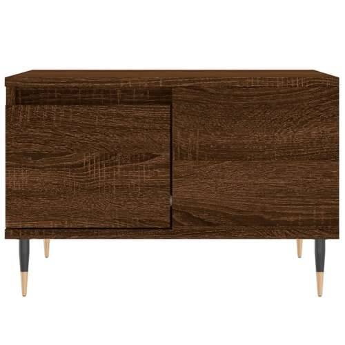 Stolić za kavu boja hrasta 55 x 55 x 36,5 cm konstruirano drvo - Smeđi hrast 1 Cijena