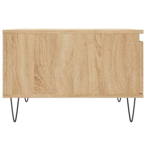 Stolić za kavu boja hrasta 55x55x36,5 cm konstruirano drvo - sonoma hrast 1 Cijena