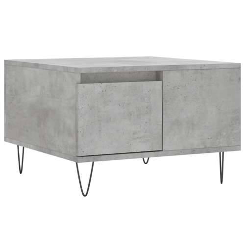 Stolić za kavu boja betona 55x55x36,5 cm konstruirano drvo - Beton siva 1 Cijena