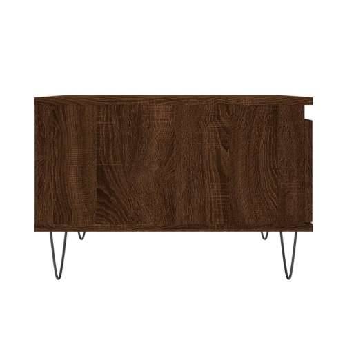 Stolić za kavu boja hrasta 55 x 55 x 36,5 cm konstruirano drvo - Smeđi hrast 1 Cijena