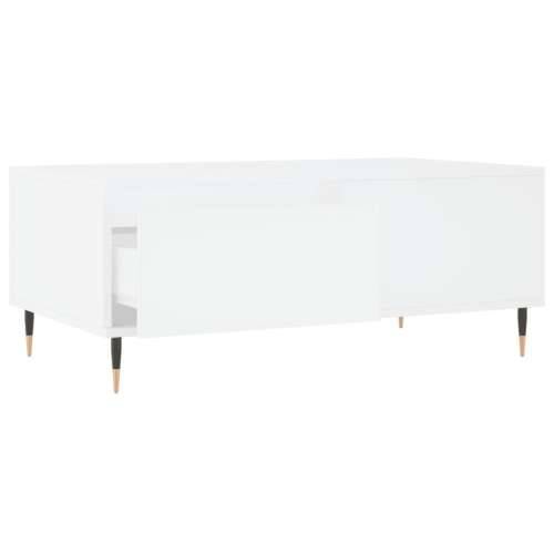 Stolić za kavu bijeli 90 x 50 x 36,5 cm od konstruiranog drva - Bijela 1 Cijena
