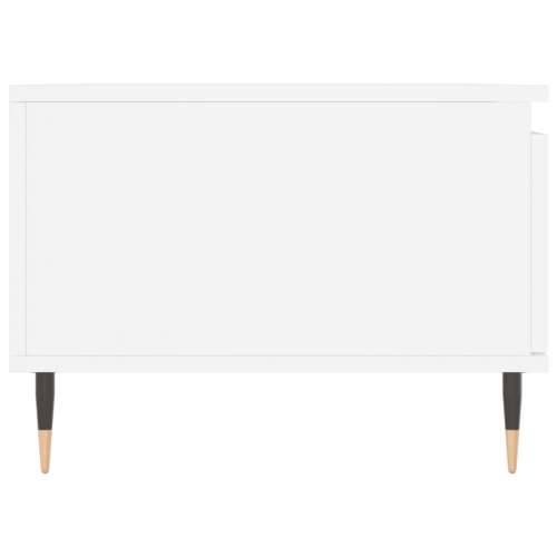 Stolić za kavu bijeli 90 x 50 x 36,5 cm od konstruiranog drva - Bijela 1 Cijena