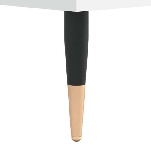 Stolić za kavu bijeli 90 x 50 x 36,5 cm od konstruiranog drva - Bijela 1 Cijena