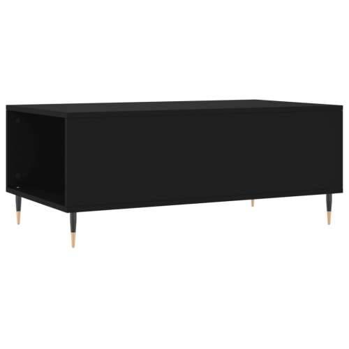 Stolić za kavu crni 90 x 50 x 36,5 cm od konstruiranog drva - Crna 1 Cijena