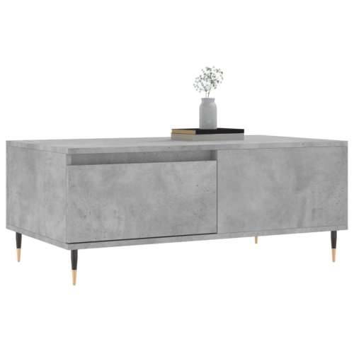 Stolić za kavu boja betona 90x50x36,5 cm konstruirano drvo - Beton siva 1 Cijena