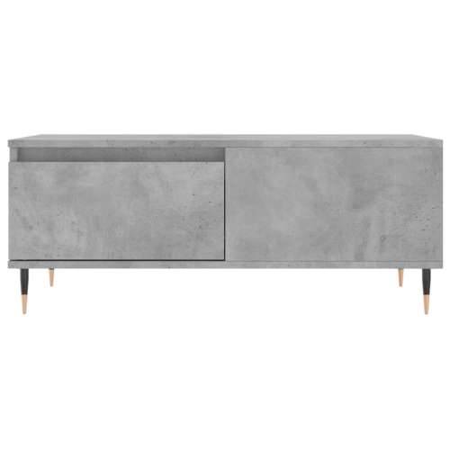 Stolić za kavu boja betona 90x50x36,5 cm konstruirano drvo - Beton siva 1 Cijena